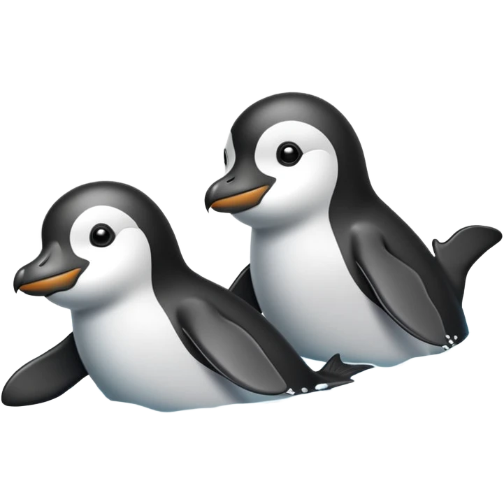 seals and penguin emoji