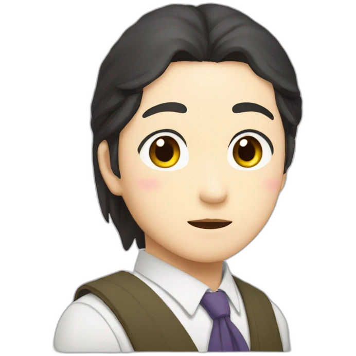 Hoshino Aï the character of Oshi no Ko emoji