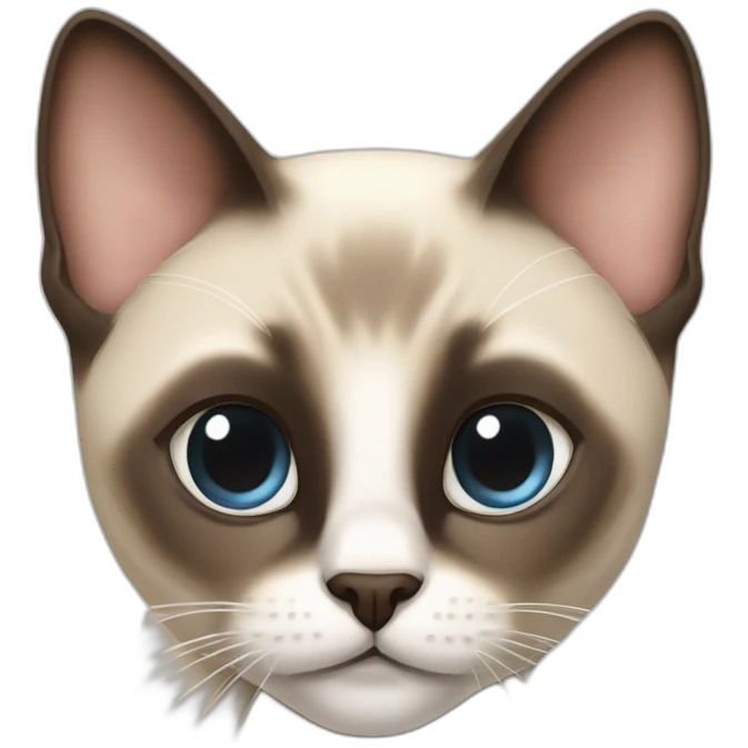 Siamese cat ъавн emoji