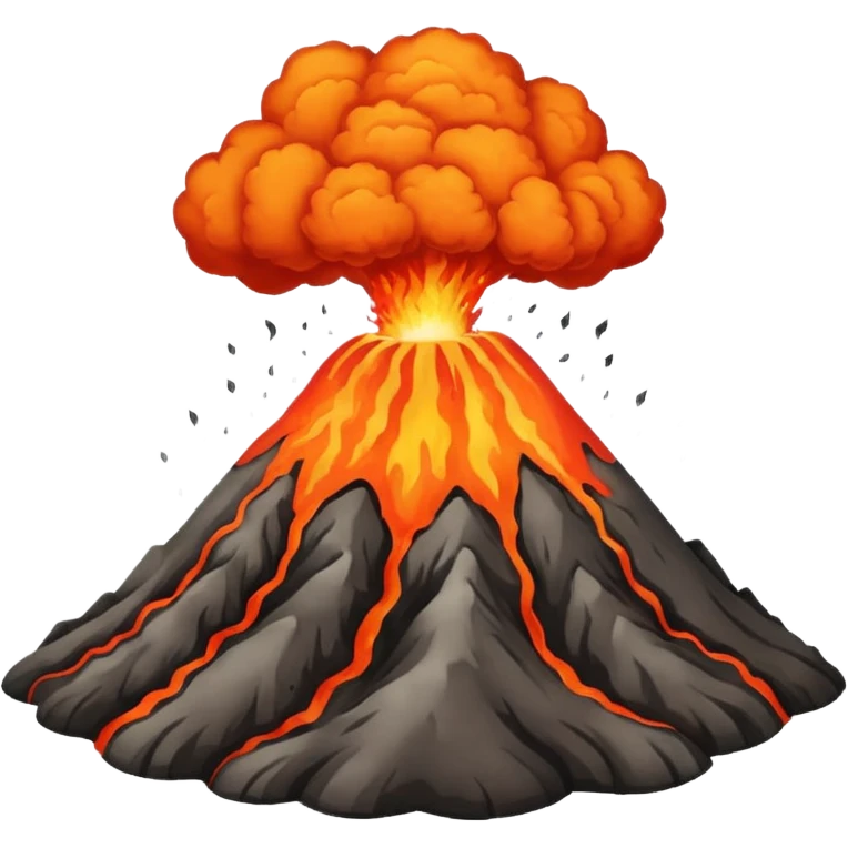 volacano emoji