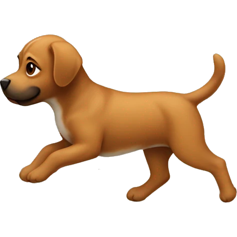 human riding puppy emoji
