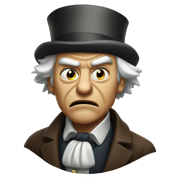 Angry Scrooge  emoji