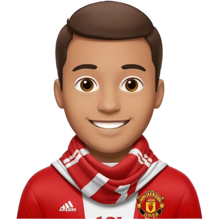 football supporter, manchester united emoji