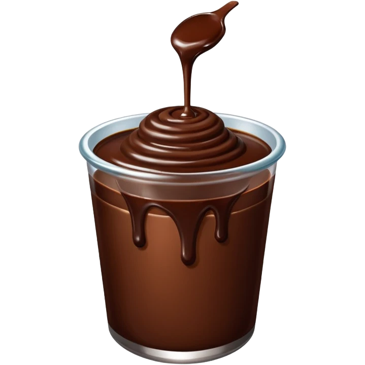 salsa de chocolate emoji