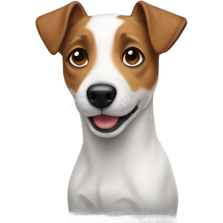 jack russell dog emoji