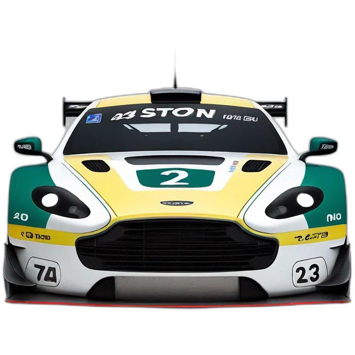 24h du Mans Aston Martin emoji