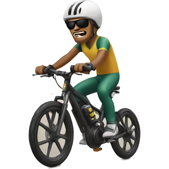 Australian make on the bike emoji