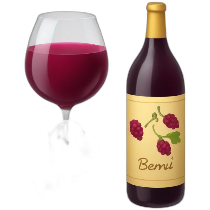 Beaujolais nouveau emoji