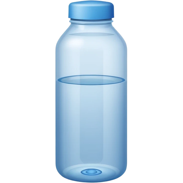 Plastic Water bottle emoji