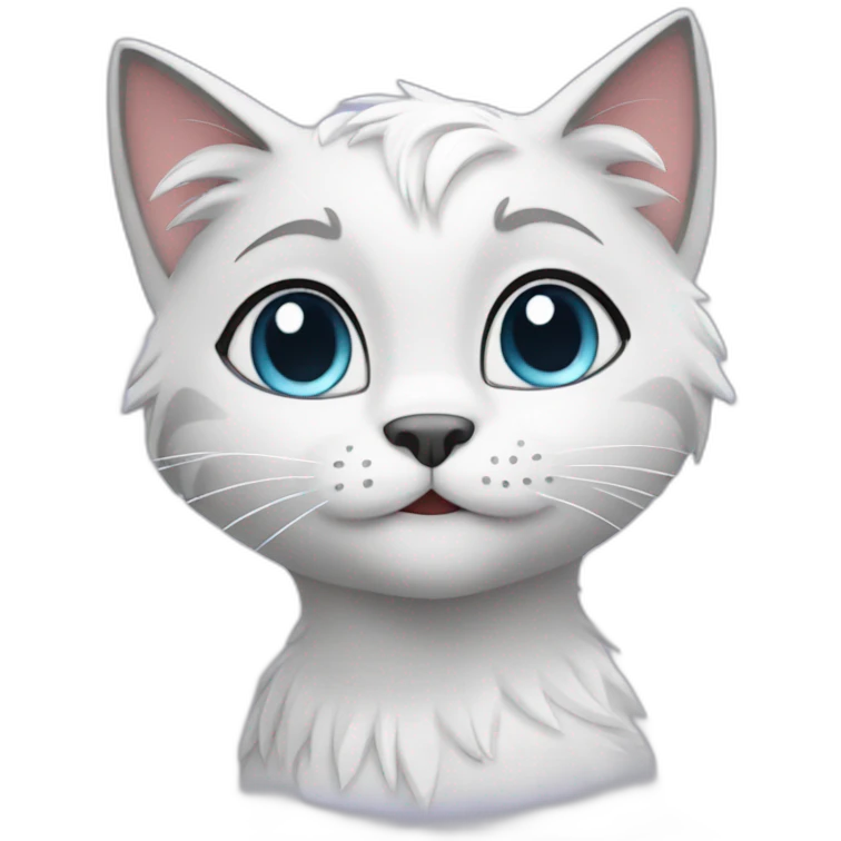 Elsa cat emoji