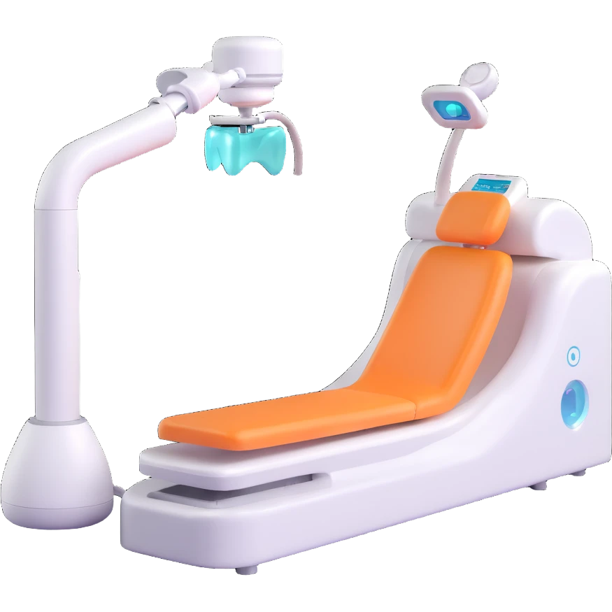 a 3D dental scanner, detailed, realistic, professional, high resolution emoji