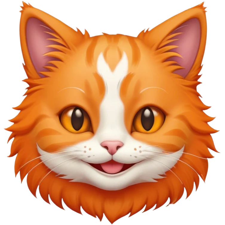 Cat smiling emoji