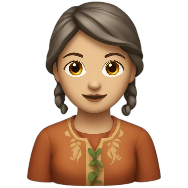 Blazian pottery girl emoji