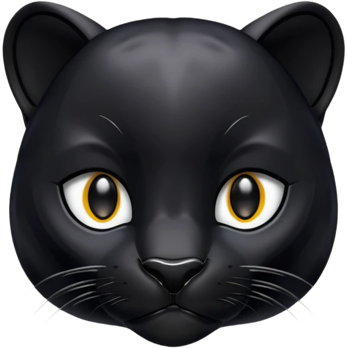 Black phanter smalo animal emoji