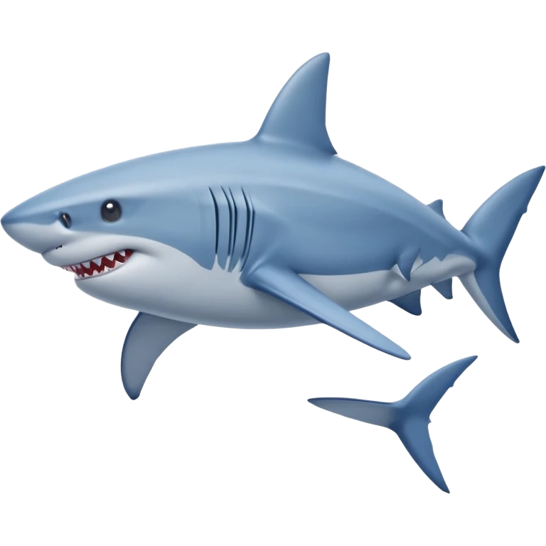 a shark with legs wearing blue nike shoes emoji