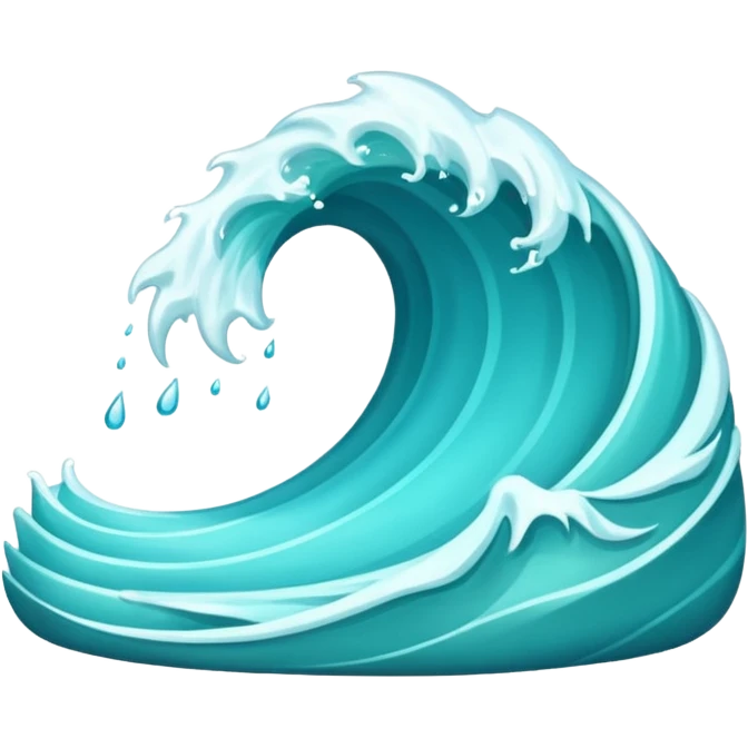 Wave Curve emoji