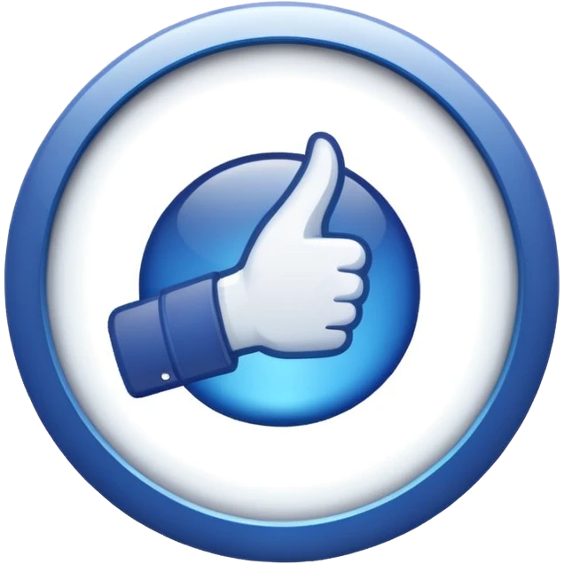 Facebook blue tick verification badge emoji emoji