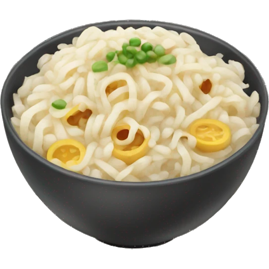 rice and noodles emoji