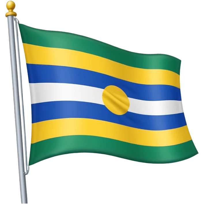 bandeira oficial do Estado de Rondônia emoji