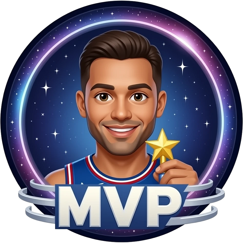 Se mi MVIP con un marco galáctico emoji