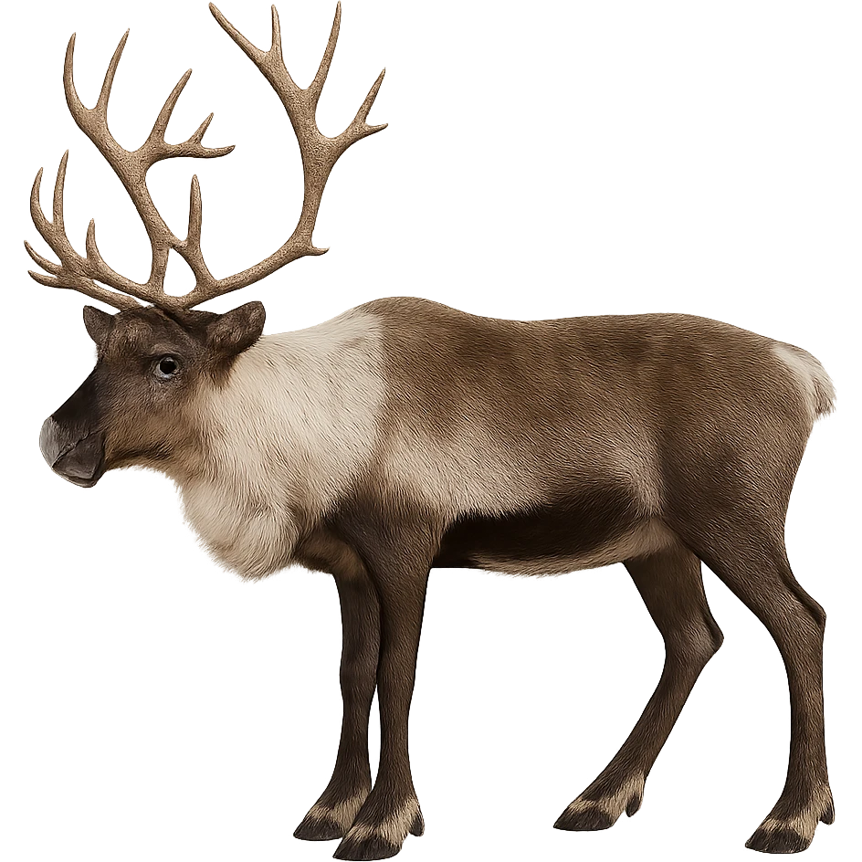 reindeer remove background emoji