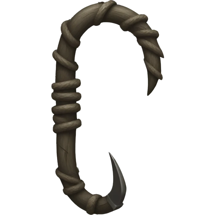 barbed hook emoji