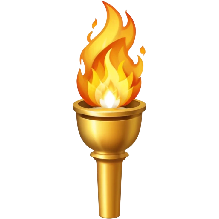 torcia olimpica emoji