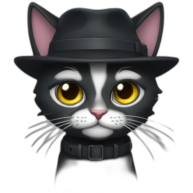 сat noir emoji