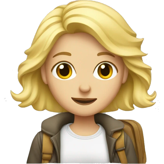 Blonde girl moving to Germany  emoji