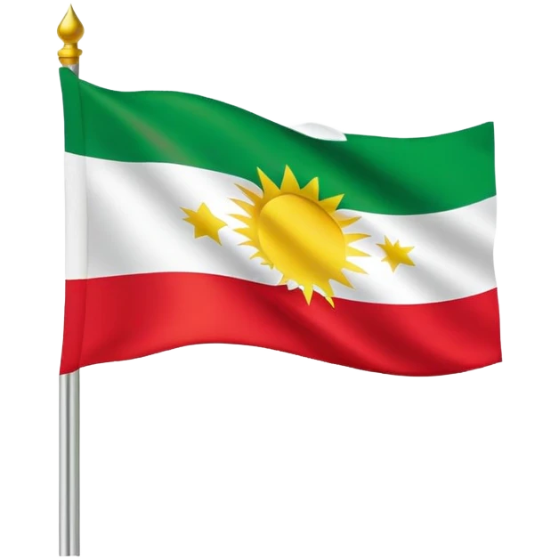Kurdistan flag emoji