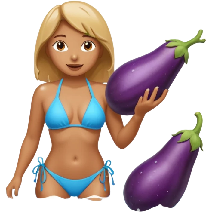 👙💦🍆 emoji