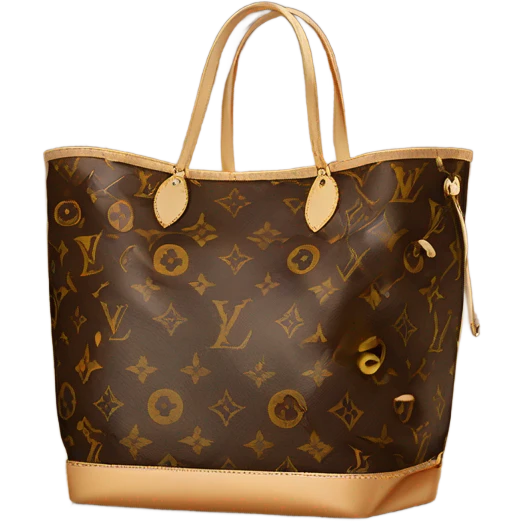 Louis Vuitton shopping bag emoji