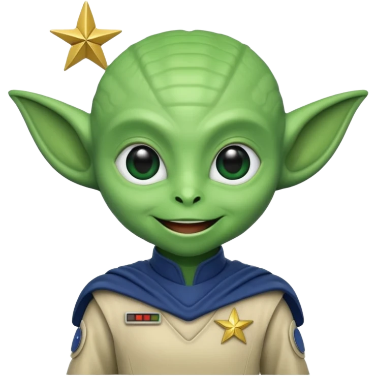 happle alien in star war emoji