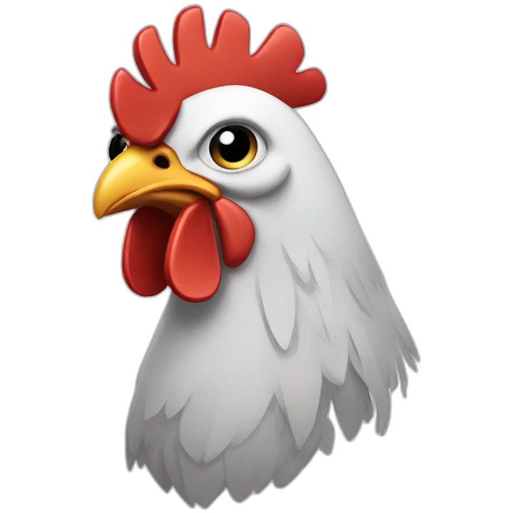 cyber chicken emoji