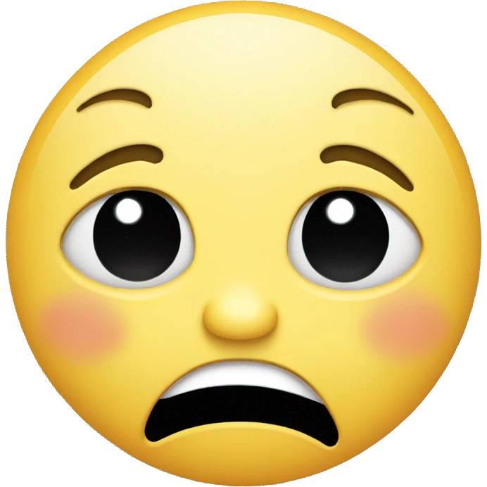 crying face with smile emoji