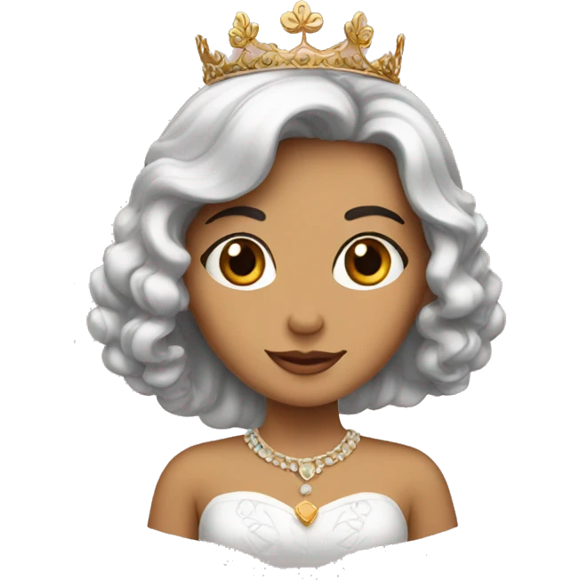 Princesa en covhe emoji