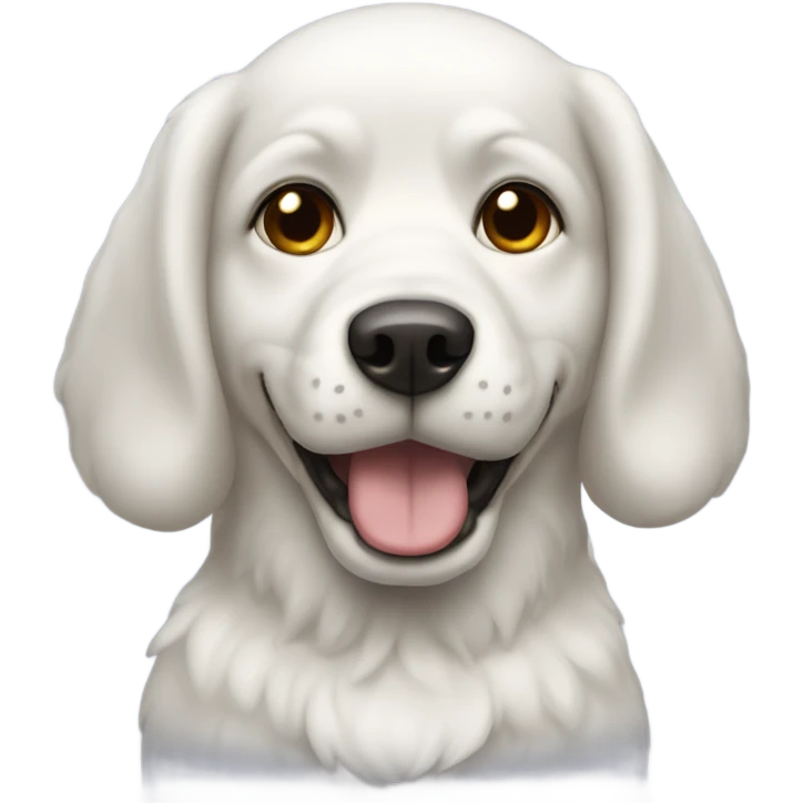 Ángel dog aura emoji