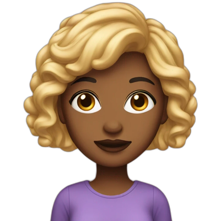 beautiful it girl emoji