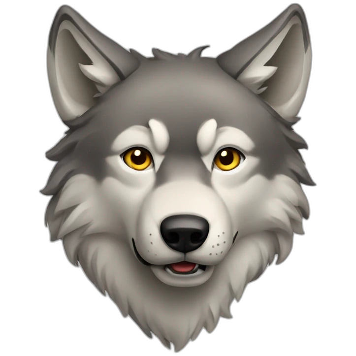 wolf ios emoji