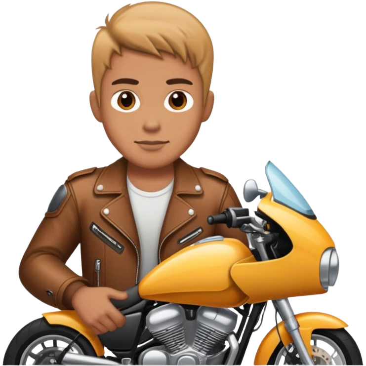 Half man, Half 
motorcycle  emoji