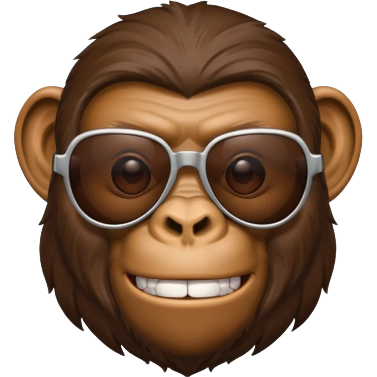 ape with sunglases emoji