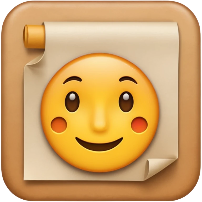 Paper emoji