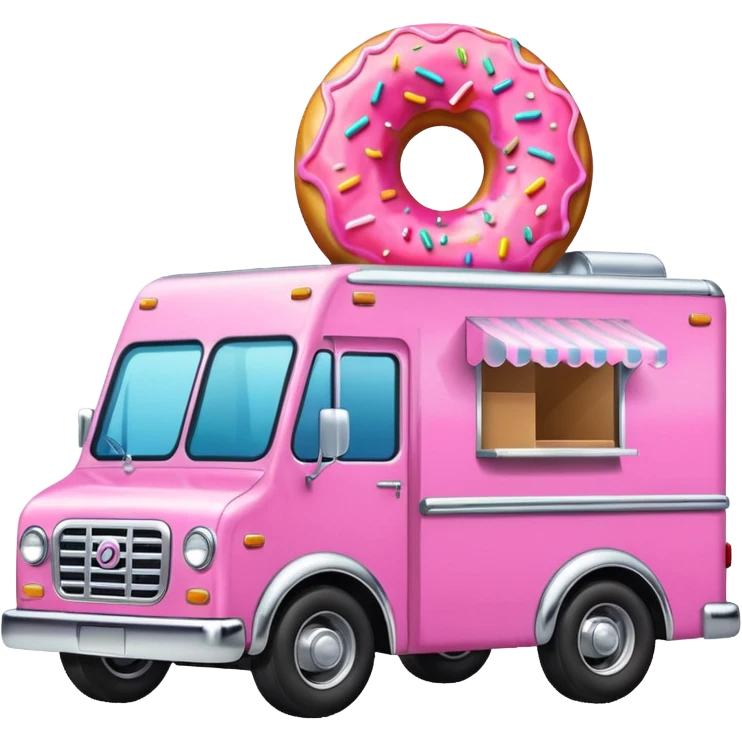 donut truck emoji