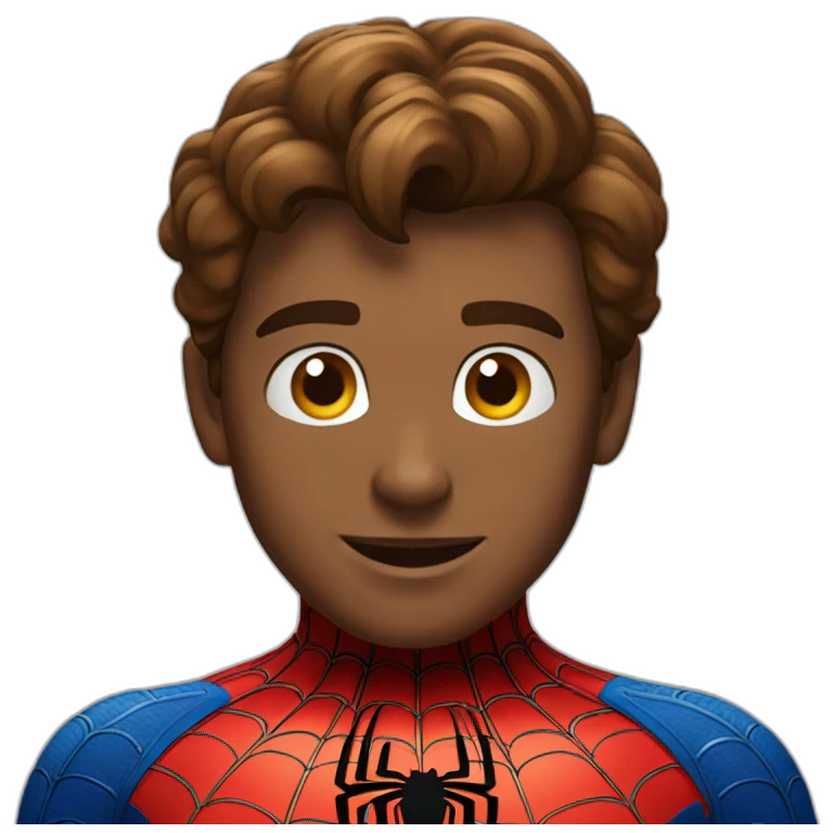 Spiderman hélas emoji