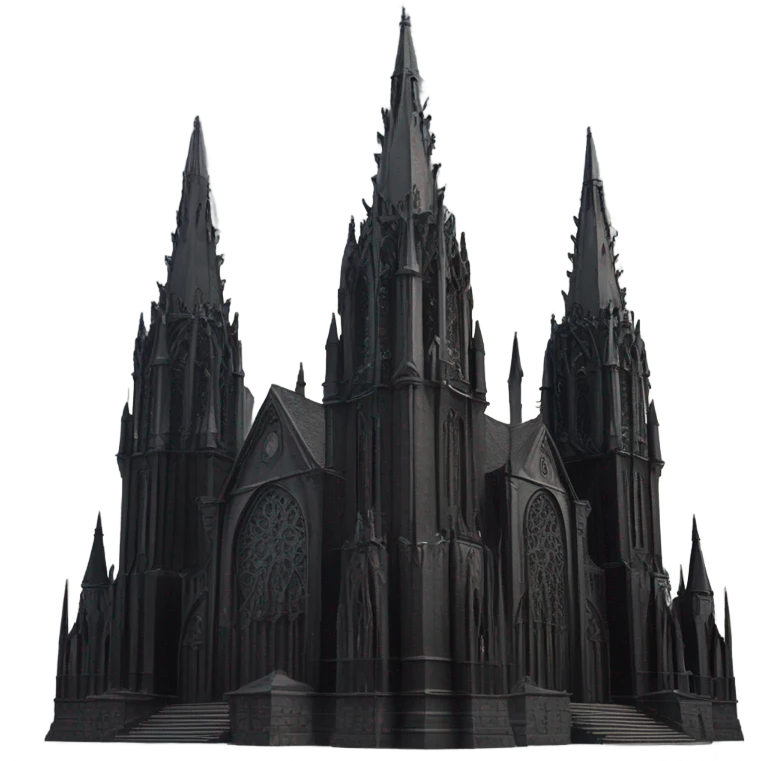 Black cathedral  emoji