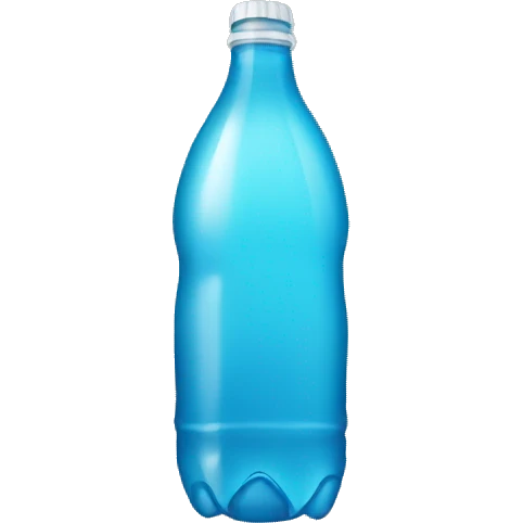 Botella de agua emoji