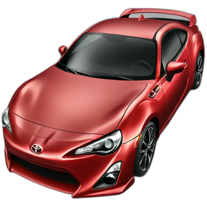 toyota 86 red emoji