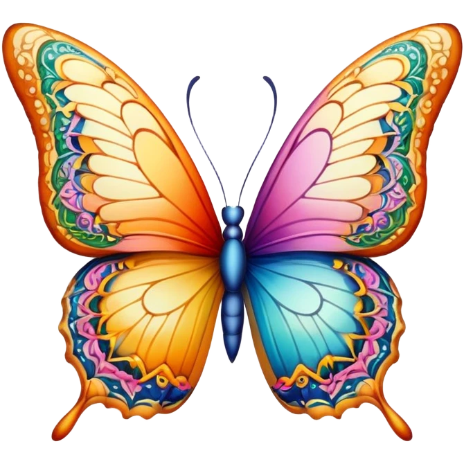 Butterflies kissing emoji