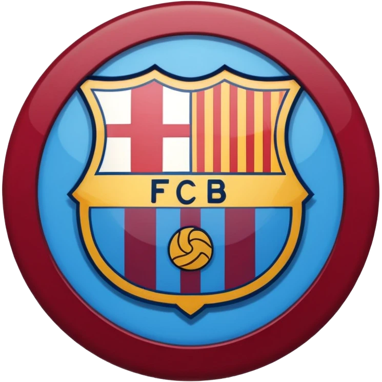 Barcelona logo emoji simple  emoji