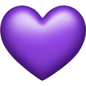 Purple Heart swirl emoji
